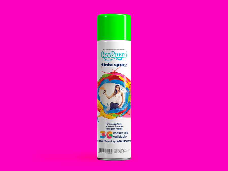 TINTA SPRAY LUMINOSA